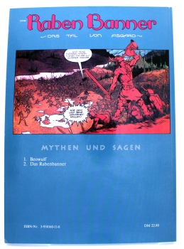 Mythen und Sagen Comic Album Nr. 2: Das Rabenbanner - Das Tal von Asgard von Splitter